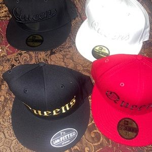 4 brand new Lids new era fitted hat 7 1/8